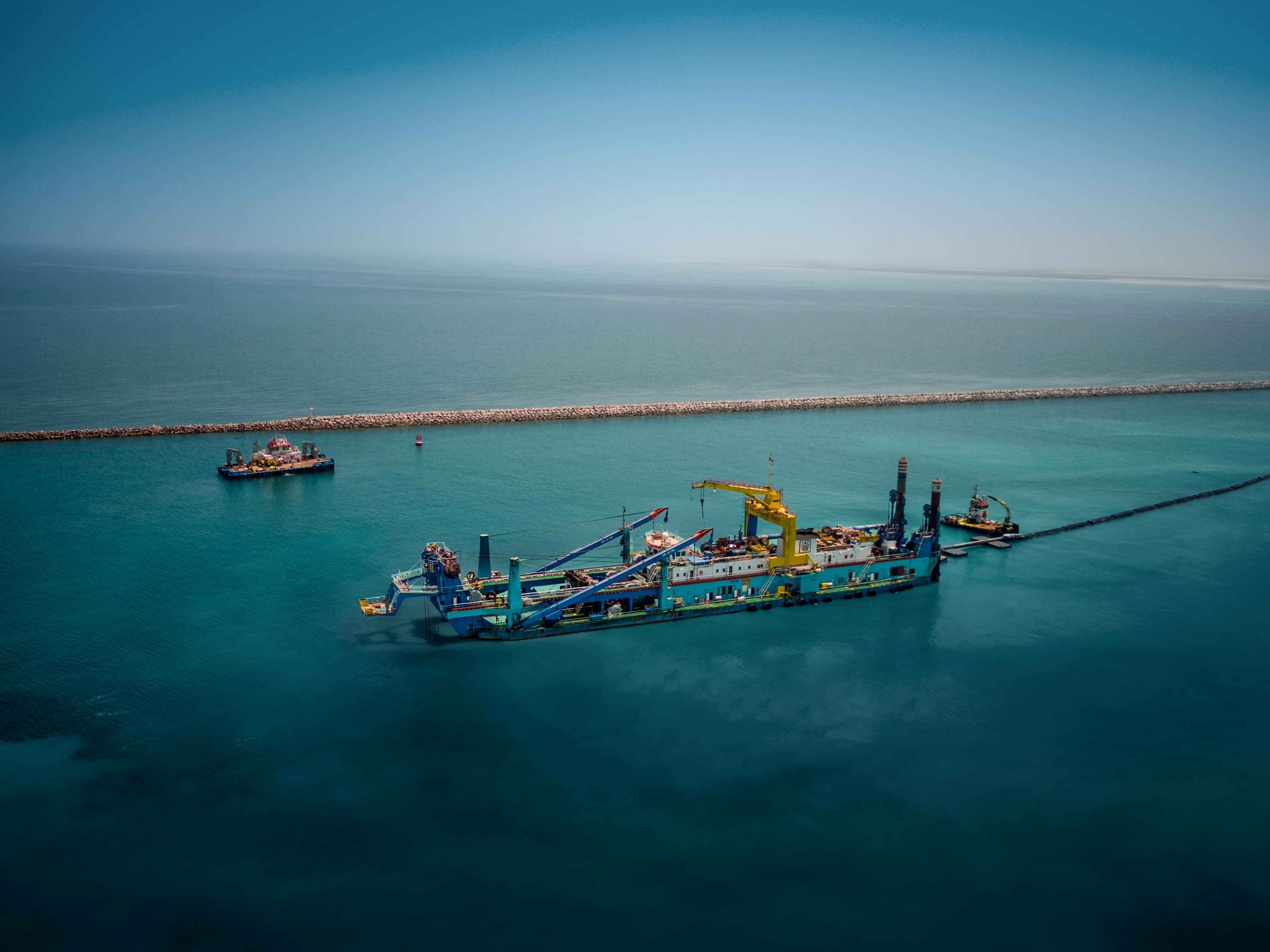 Sarb backhoe dredger