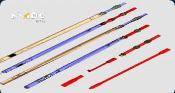 Whipstock system product render