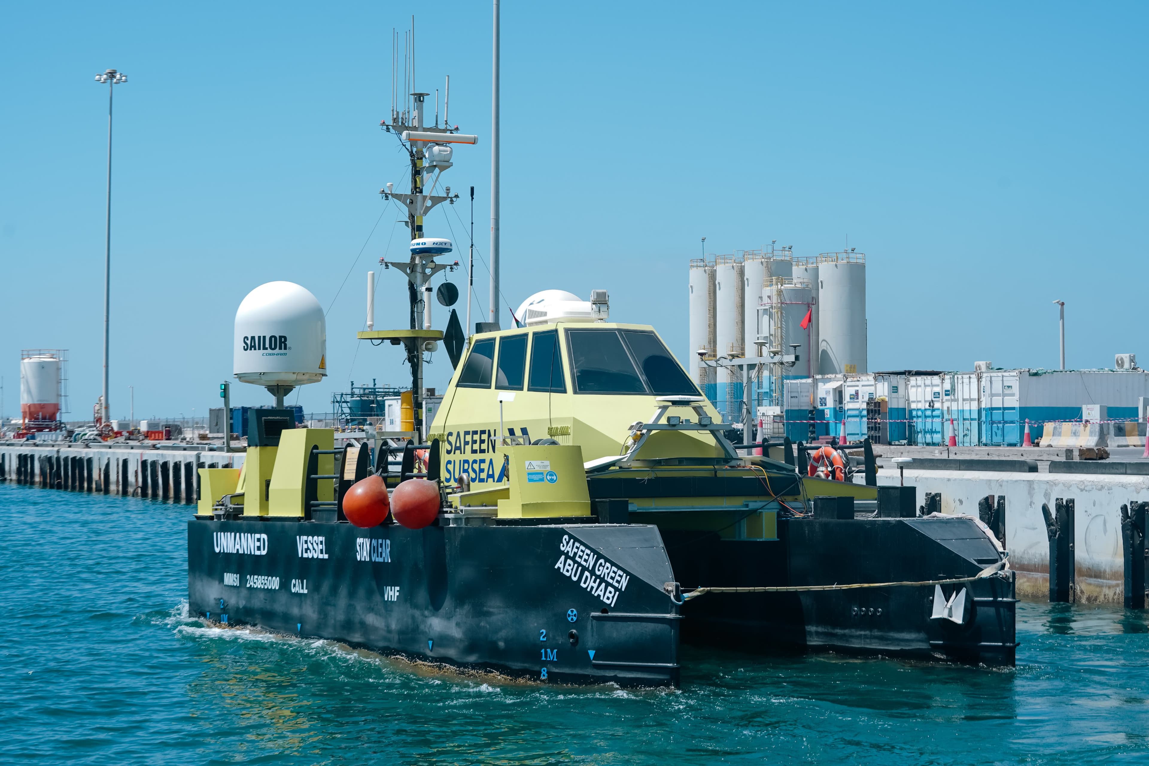SAFEEN Green unmanned survey vessel