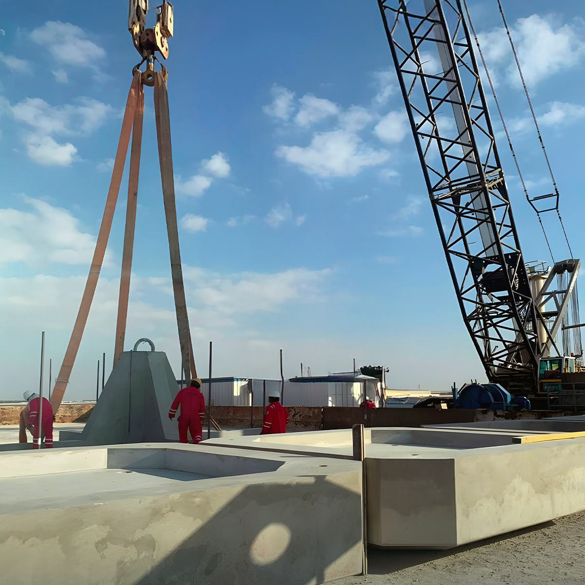 NMDC construction yard
